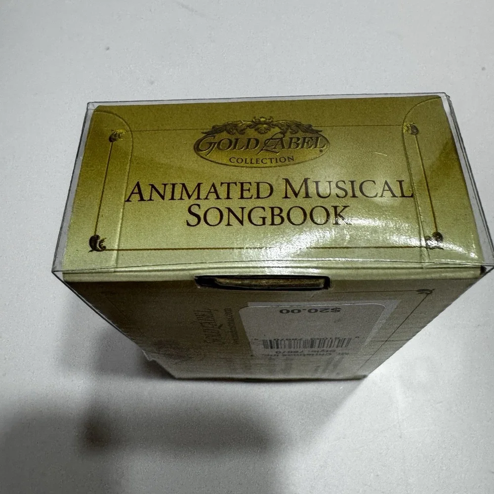 Mr Christmas Gold Label Animated Musical Songbook Tis The Season To Be Glory